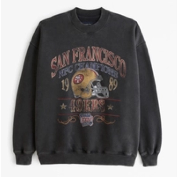San Francisco 49ers Graphic Crew Sweatshirt (Men's)